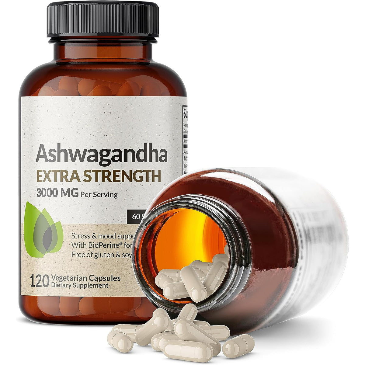Organic Ashwagandha Extra Strength Capsules