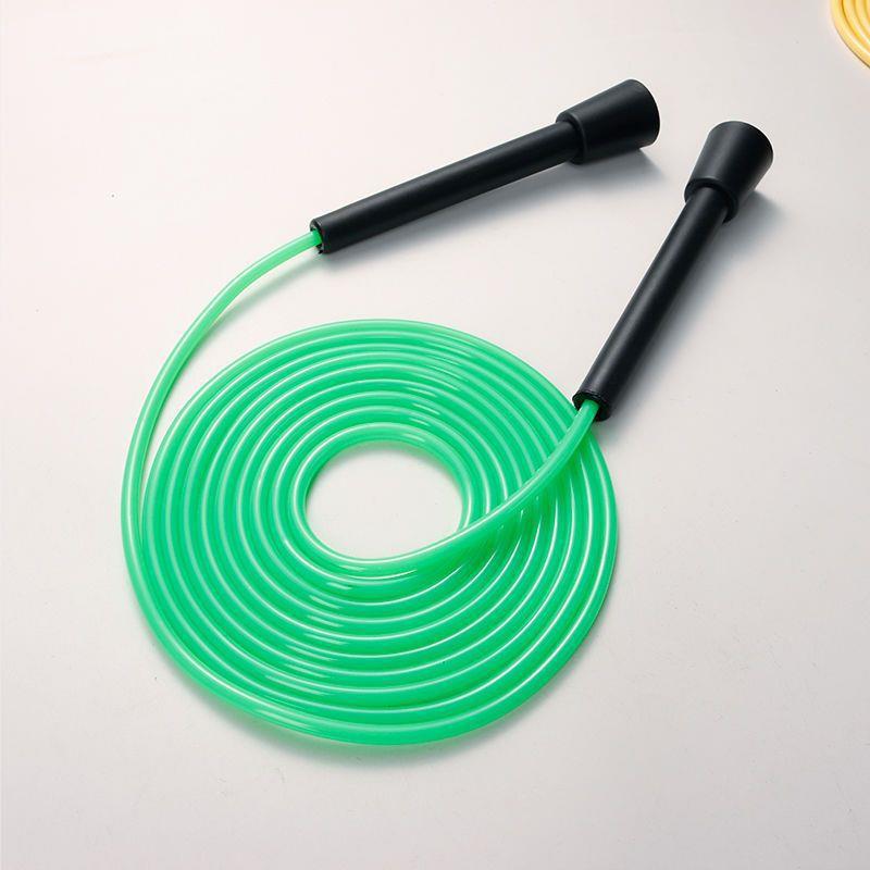 Boxing skipping rope gym professional double rock skipping rope fancy cross fat burning exercise pure rubber rope