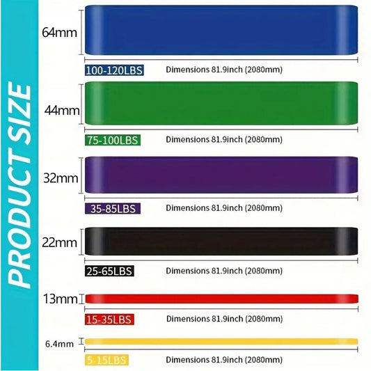 Heavy-Duty Pull-Up & Mobility Resistance Bands