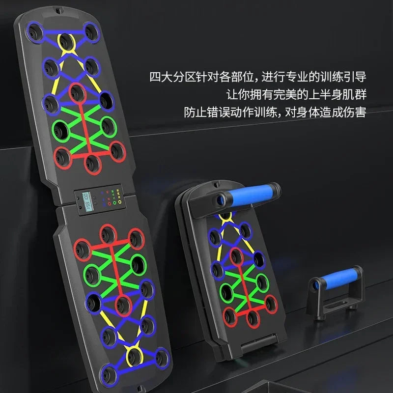 FOLDING PUSH-UP BOARD
