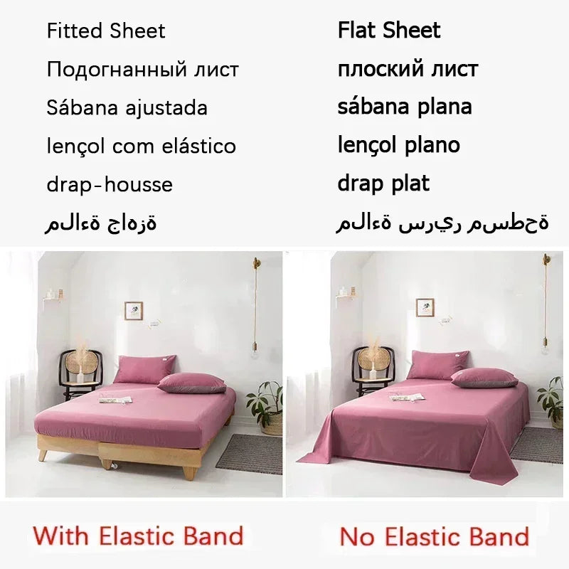 SATIN BED SET