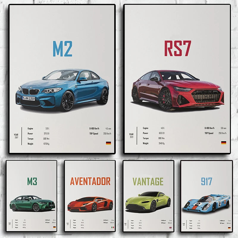 CAR POSTERS