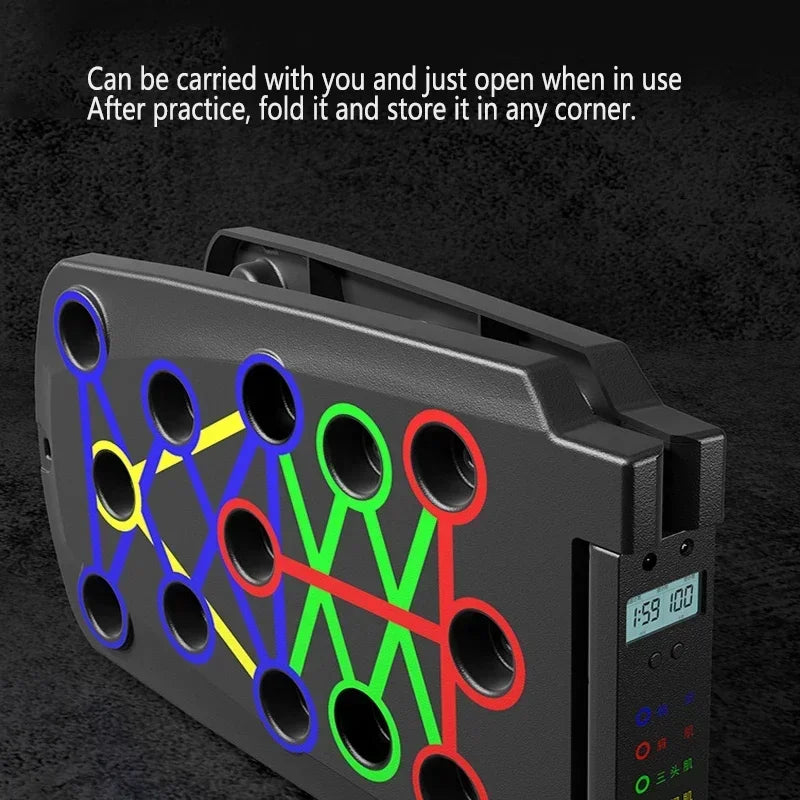 FOLDING PUSH-UP BOARD