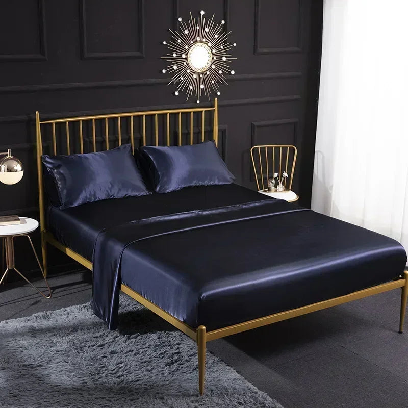 SATIN BED SET