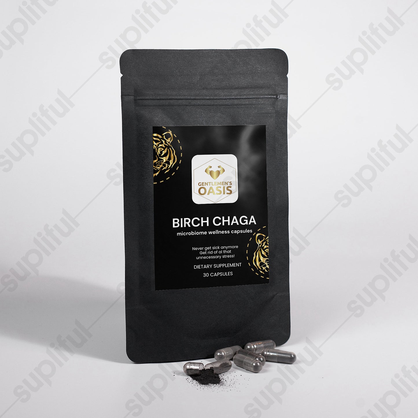 Birch Chaga Microbiome Wellness Capsules