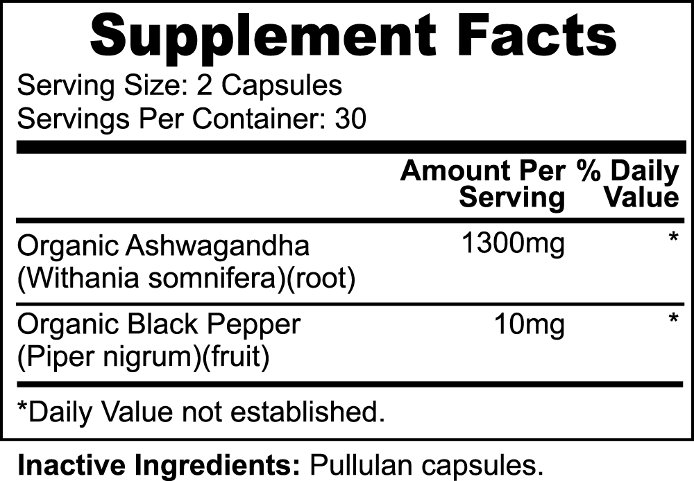 Ashwagandha capsules