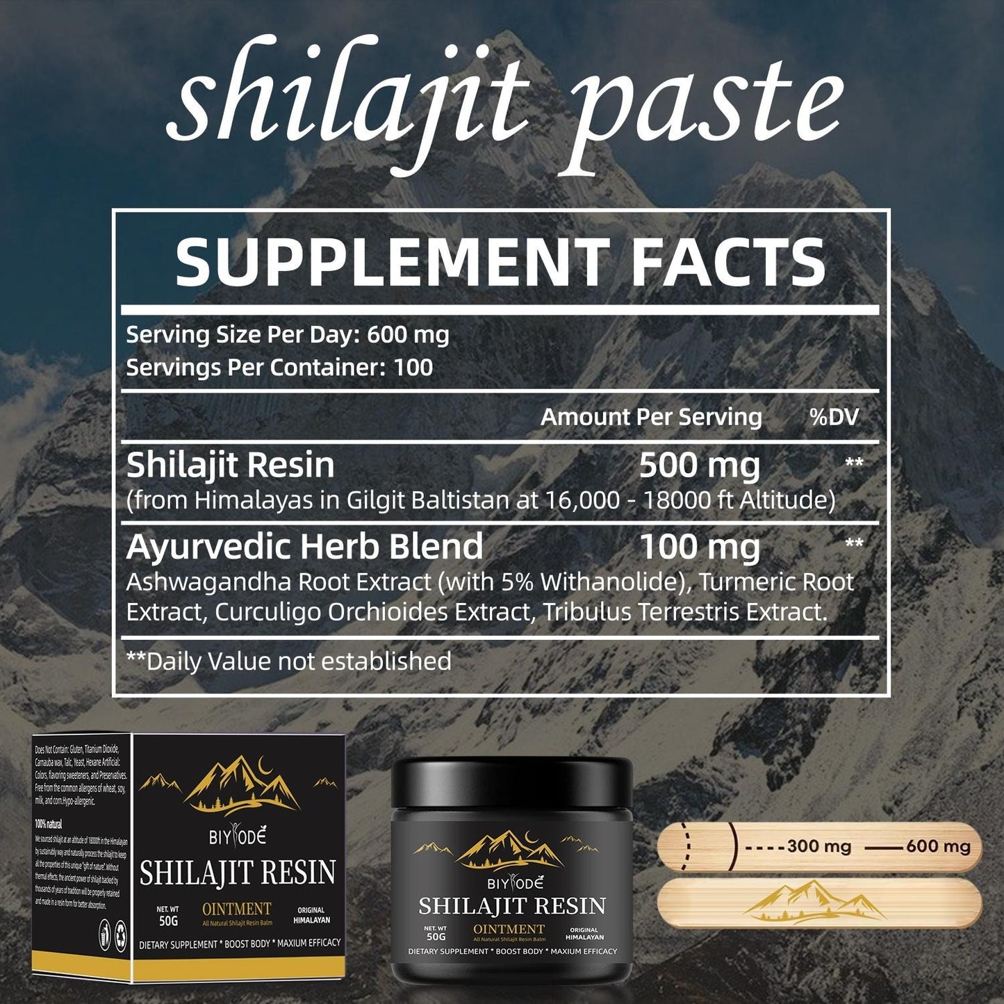PURE HYMALAYAN SHILAJIT EXTRACT