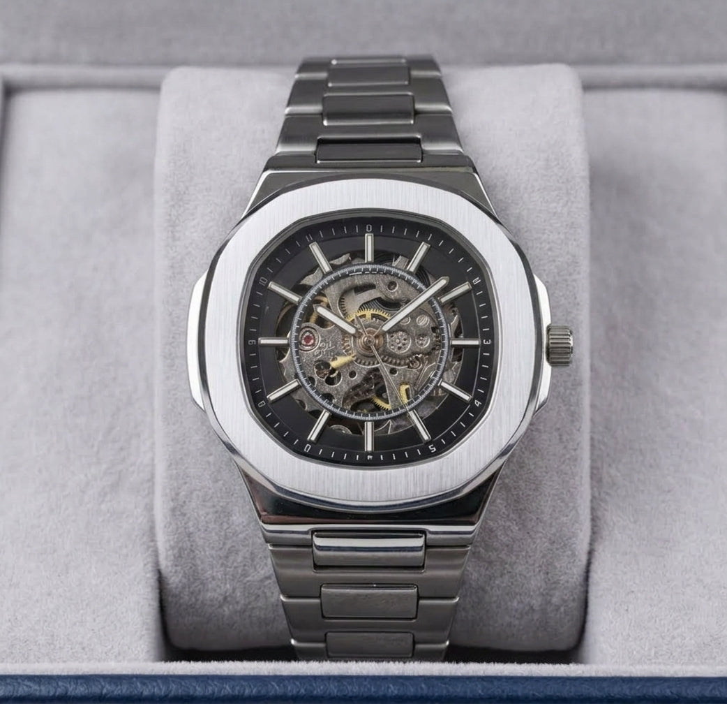 Square Nautilus Flywheel Watch