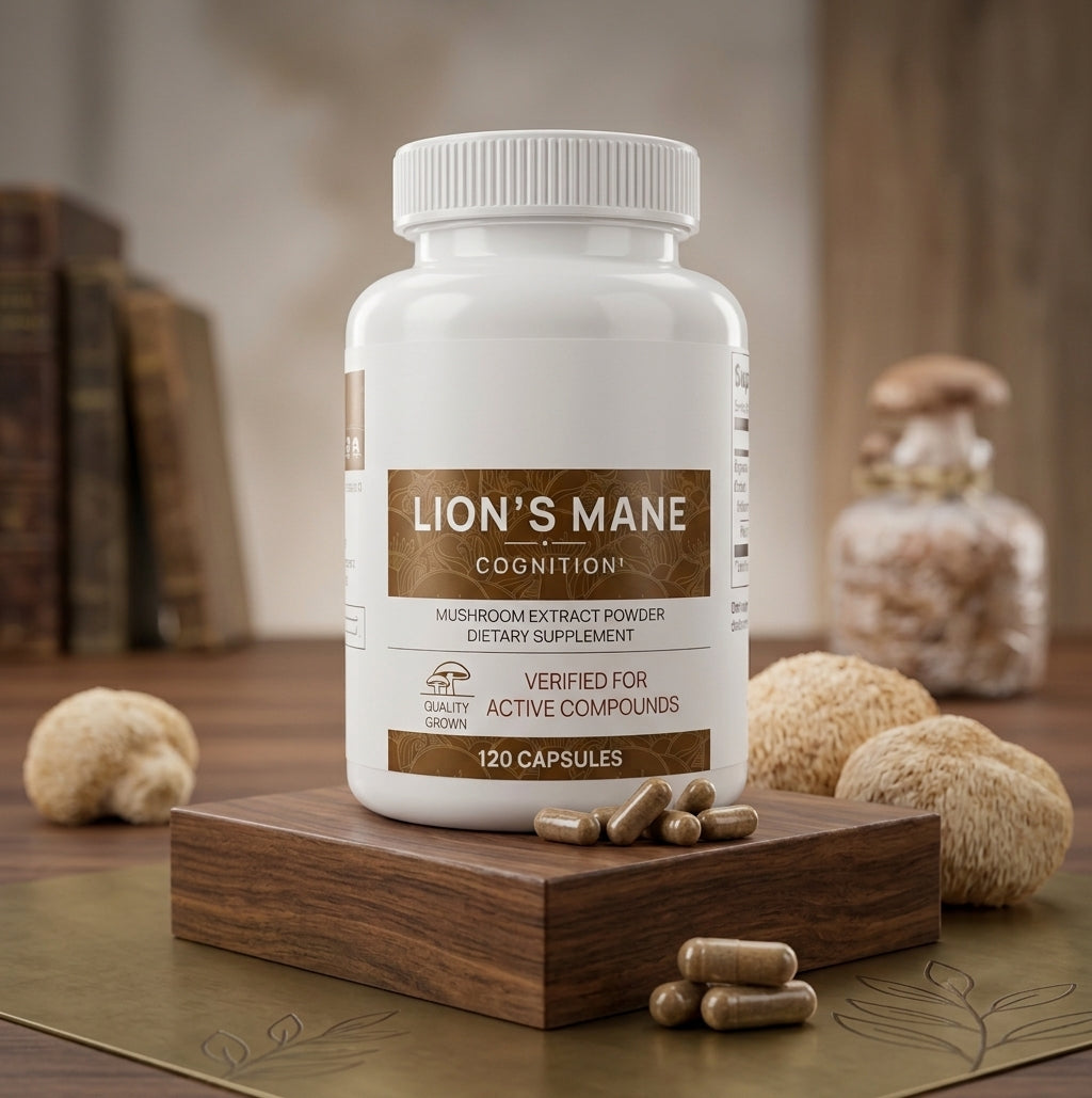 Lion's Mane Mushroom Extract Capsules
