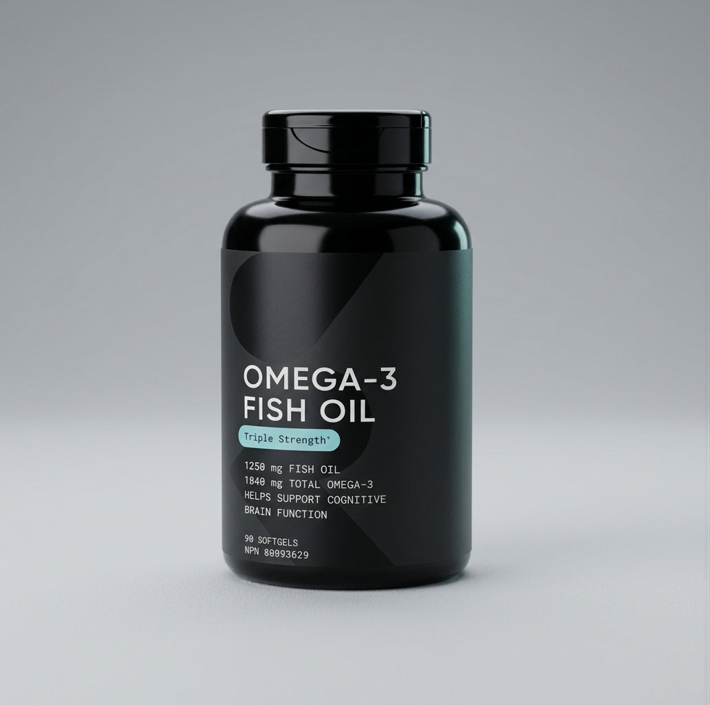 Ultra-Pure Deep Sea Omega-3 Fish Oil Softgels