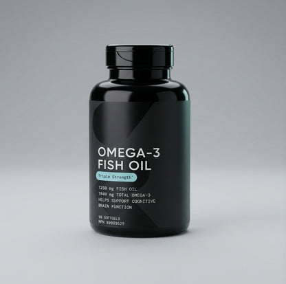 Ultra-Pure Deep Sea Omega-3 Fish Oil Softgels