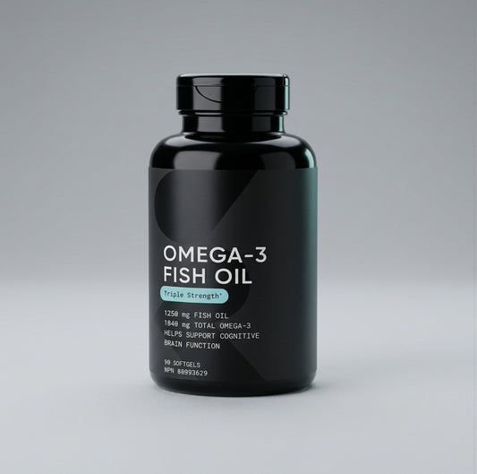 Ultra-Pure Deep Sea Omega-3 Fish Oil Softgels