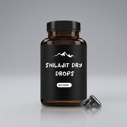 Pure Himalayan Shilajit Extract Capsules (80%+ Fulvic Acid)
