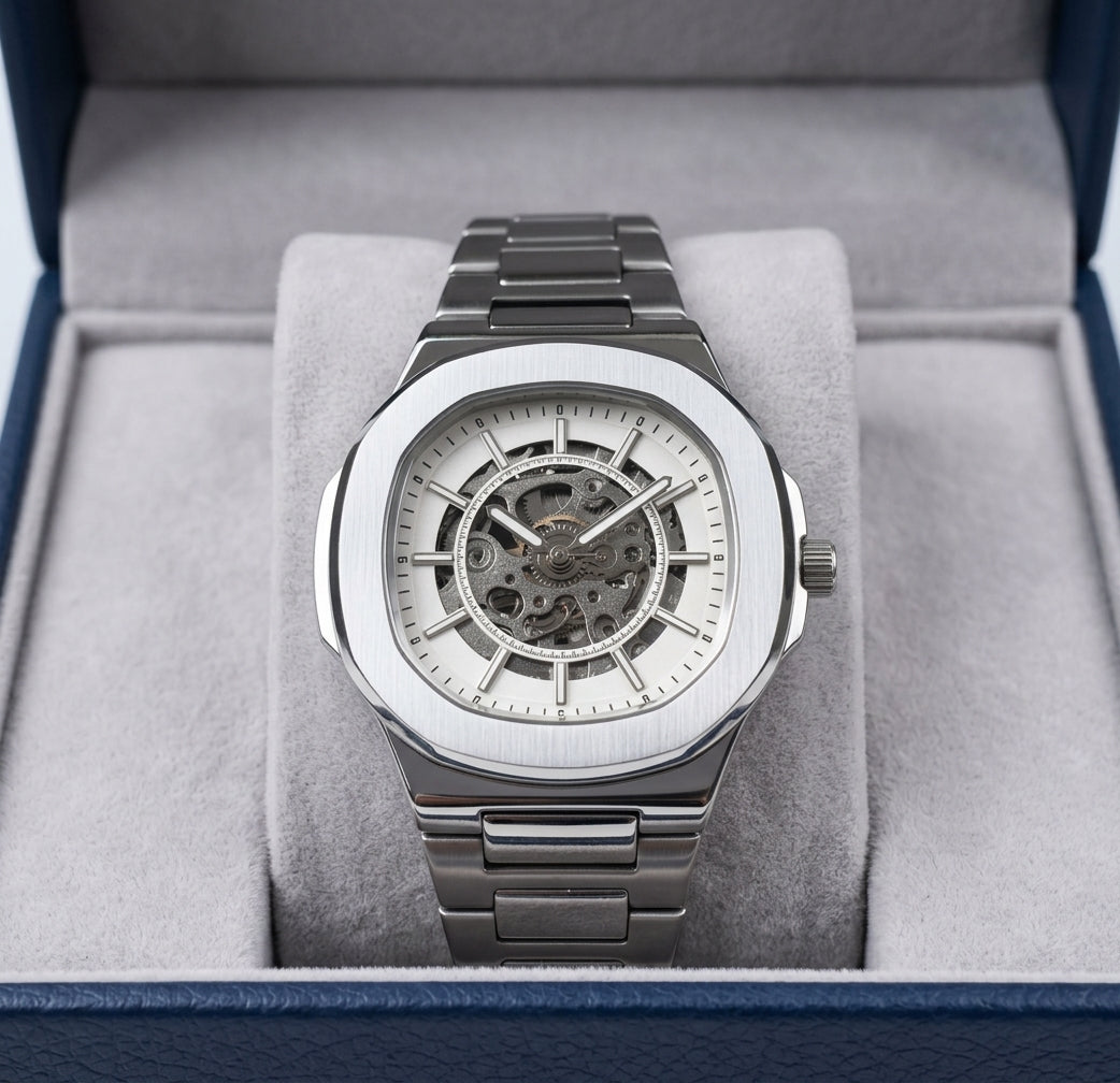 Square Nautilus Flywheel Watch
