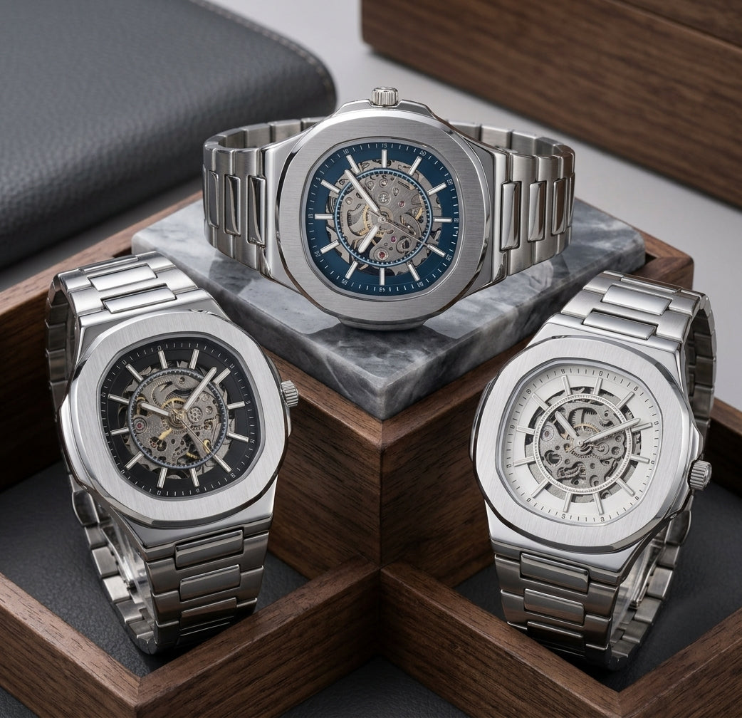 Square Nautilus Flywheel Watch