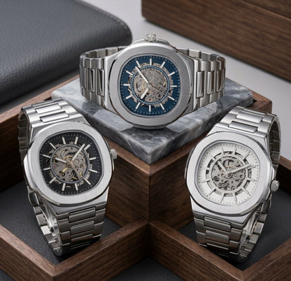Square Nautilus Flywheel Watch