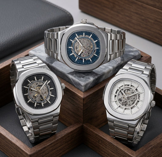 Square Nautilus Flywheel Watch