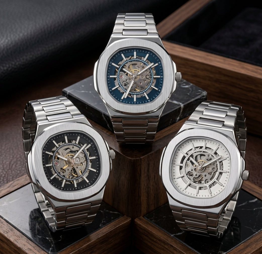 Square Nautilus Flywheel Watch