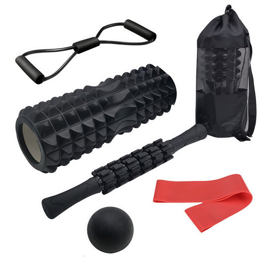 Cross-border foam roller muscle relaxation professional male roller type mace massage roller fitness stretching roller