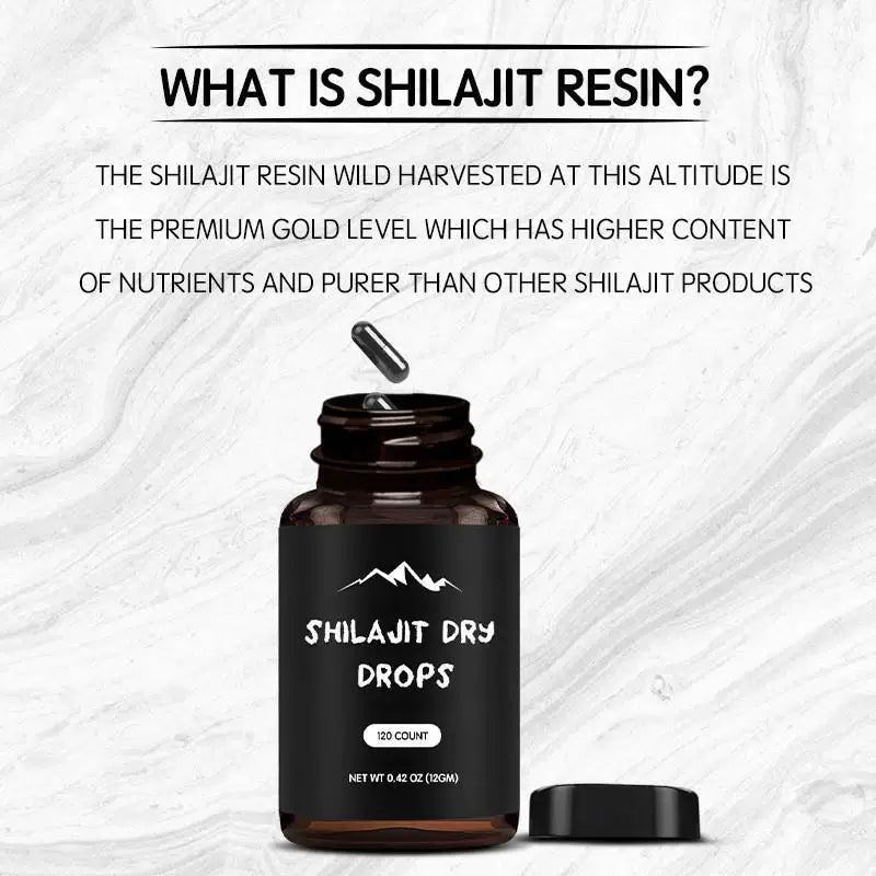 Foreign trade hot selling product Shilajit resin capsule Shilajitcapsule mineral supplement manufacturer organic
