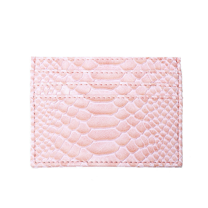 Cross-border popular card bags, credit card bags, women's multi-card slots, ostrich pattern card holders, bank card holders, wholesale one piece dropshipping