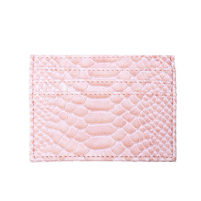 Cross-border popular card bags, credit card bags, women's multi-card slots, ostrich pattern card holders, bank card holders, wholesale one piece dropshipping