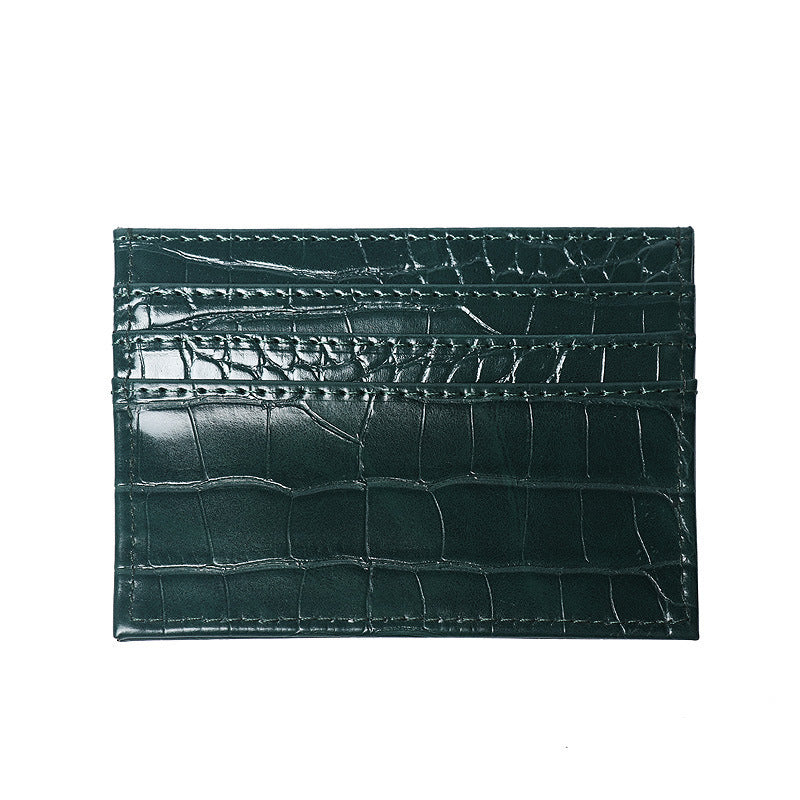 Cross-border popular card bags, credit card bags, women's multi-card slots, ostrich pattern card holders, bank card holders, wholesale one piece dropshipping