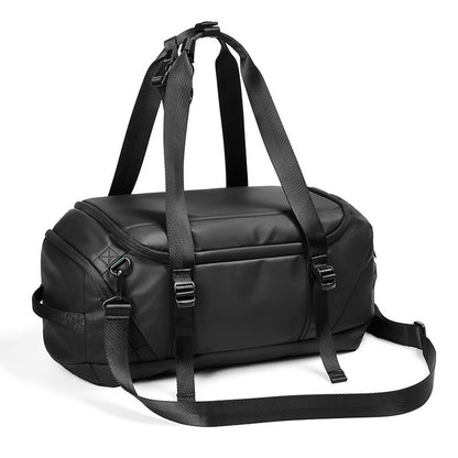 Multifunctional outdoor waterproof backpack gym bag large capacity travel handbag men's basketball soccer sports training bag