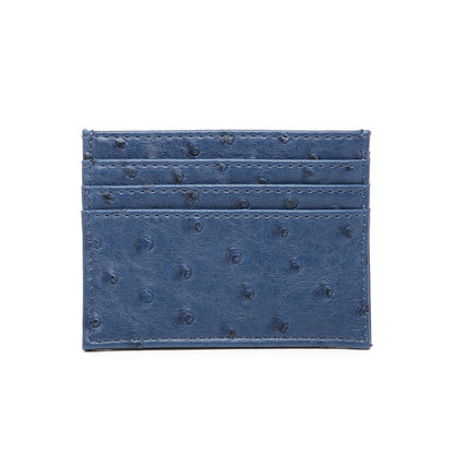 Cross-border popular card bags, credit card bags, women's multi-card slots, ostrich pattern card holders, bank card holders, wholesale one piece dropshipping