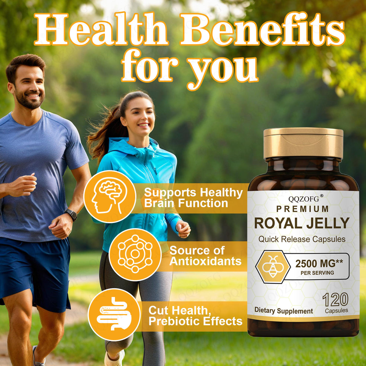 [Source manufacturer] Royal Jelly Capsules Brain Function Boosting Capsules O em