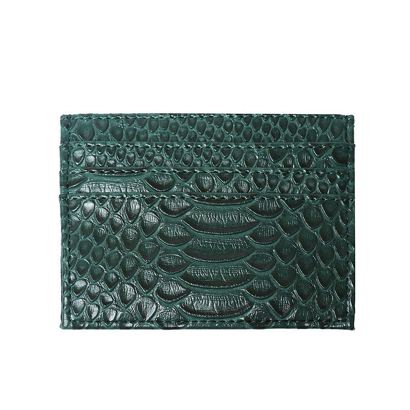 Cross-border popular card bags, credit card bags, women's multi-card slots, ostrich pattern card holders, bank card holders, wholesale one piece dropshipping