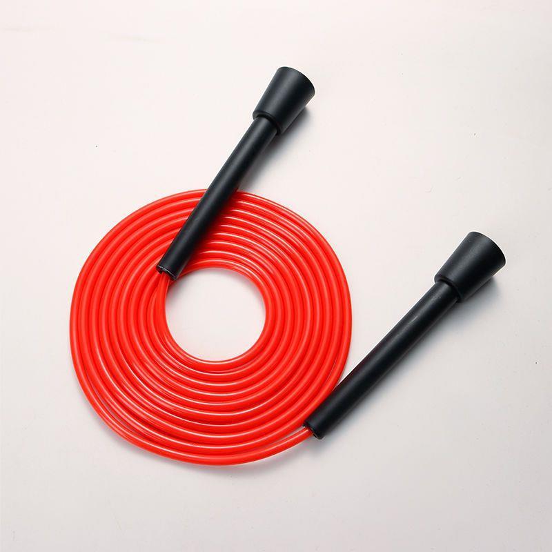 Boxing skipping rope gym professional double rock skipping rope fancy cross fat burning exercise pure rubber rope