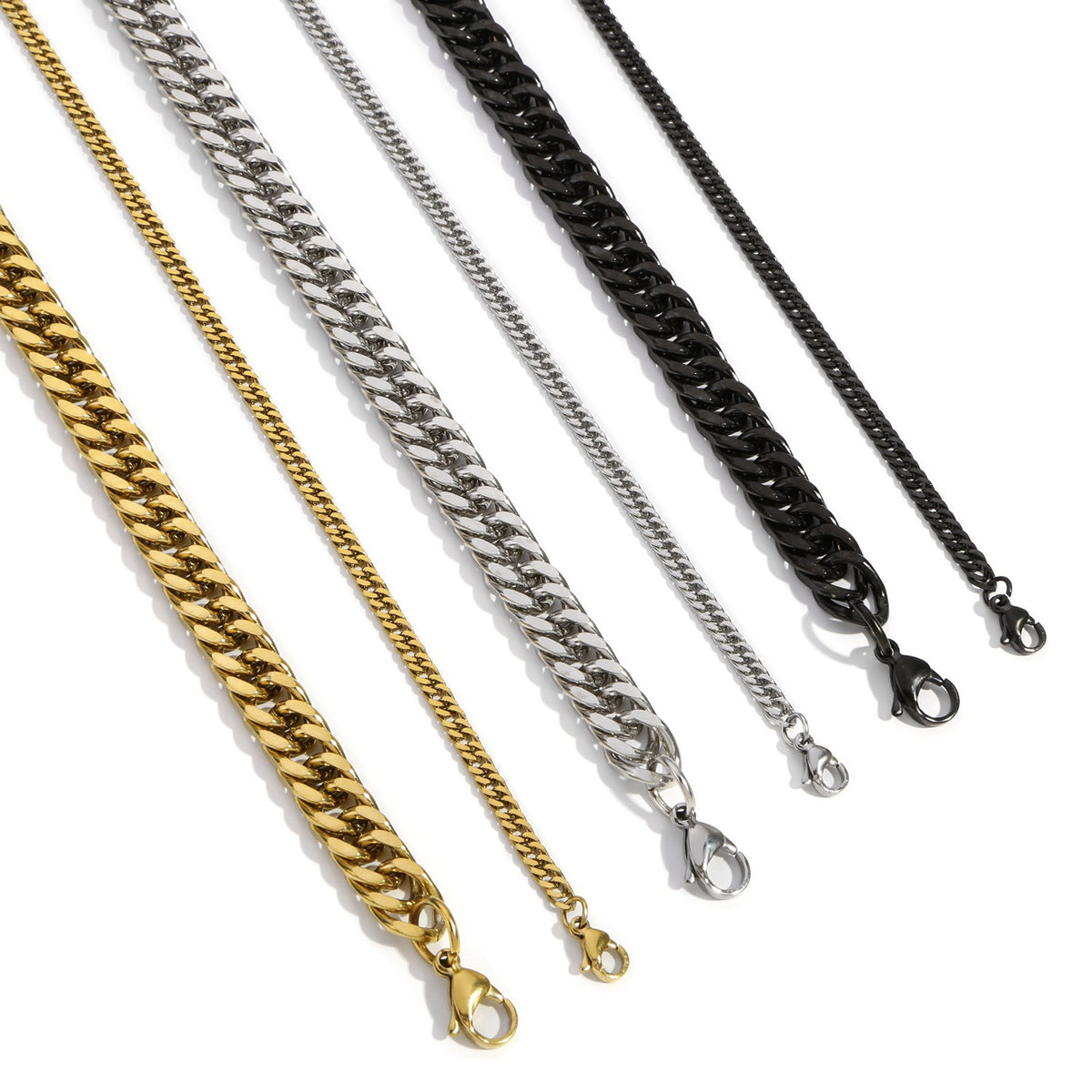 Double-Weave Beveled Cuban Chain