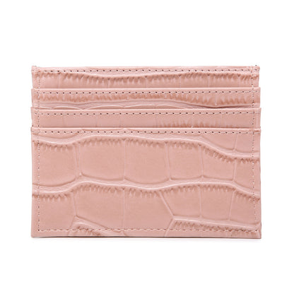 Cross-border popular card bags, credit card bags, women's multi-card slots, ostrich pattern card holders, bank card holders, wholesale one piece dropshipping