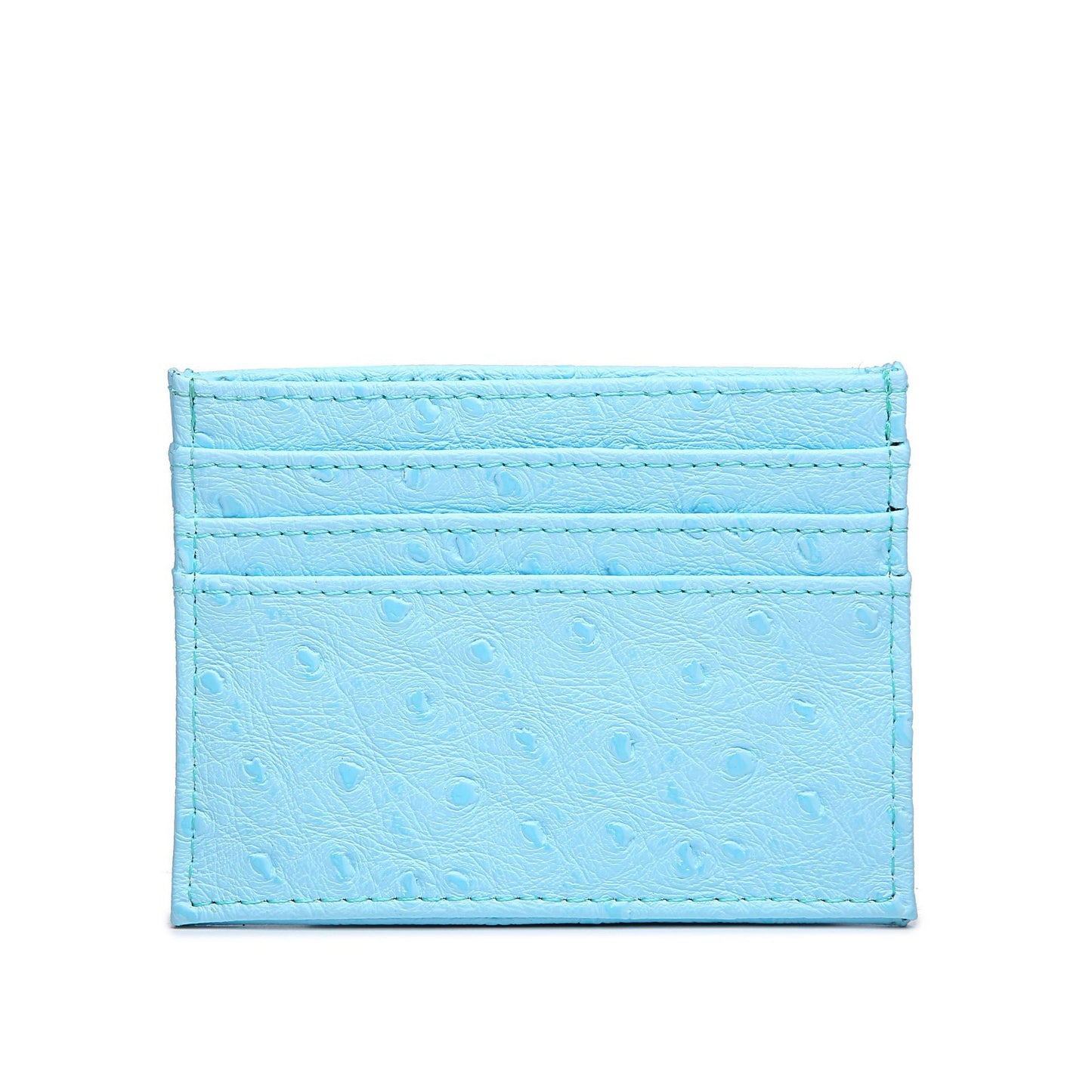 Cross-border popular card bags, credit card bags, women's multi-card slots, ostrich pattern card holders, bank card holders, wholesale one piece dropshipping