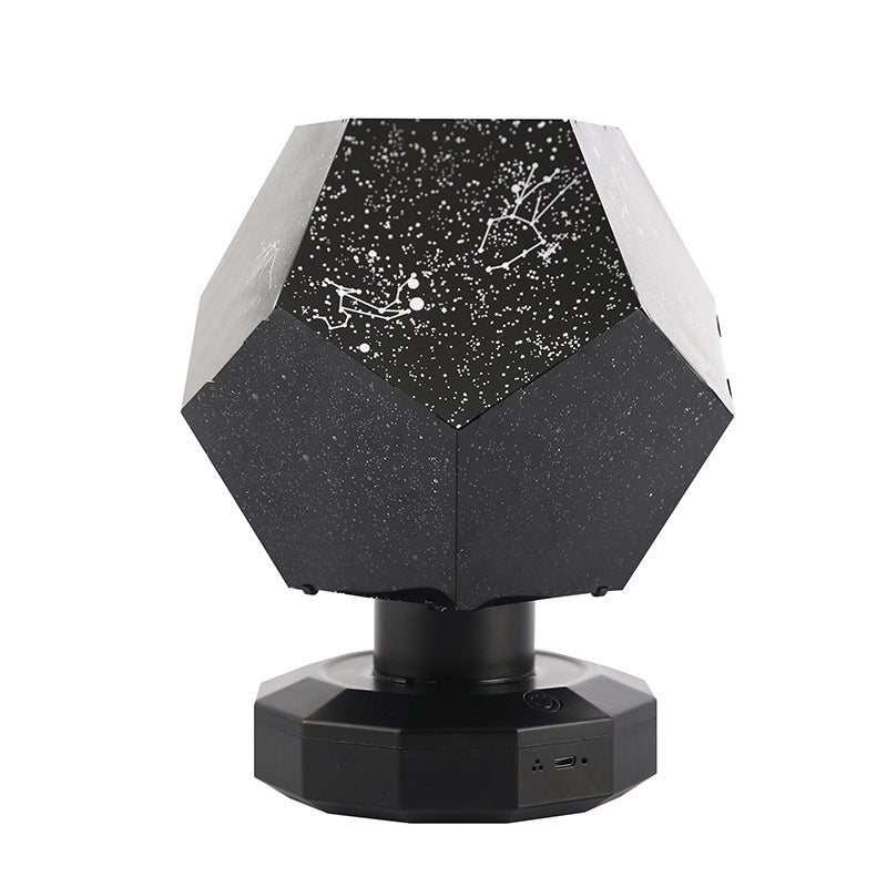 Play with the four seasons starry sky projection lamp, romantic rotating constellation projector, Douyin, the same starry night light