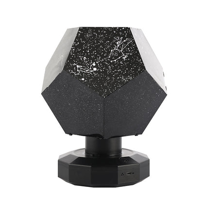 Play with the four seasons starry sky projection lamp, romantic rotating constellation projector, Douyin, the same starry night light