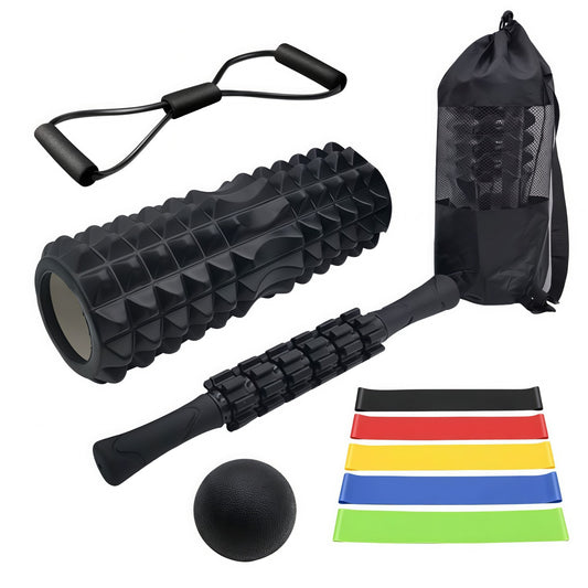 Cross-border foam roller muscle relaxation professional male roller type mace massage roller fitness stretching roller