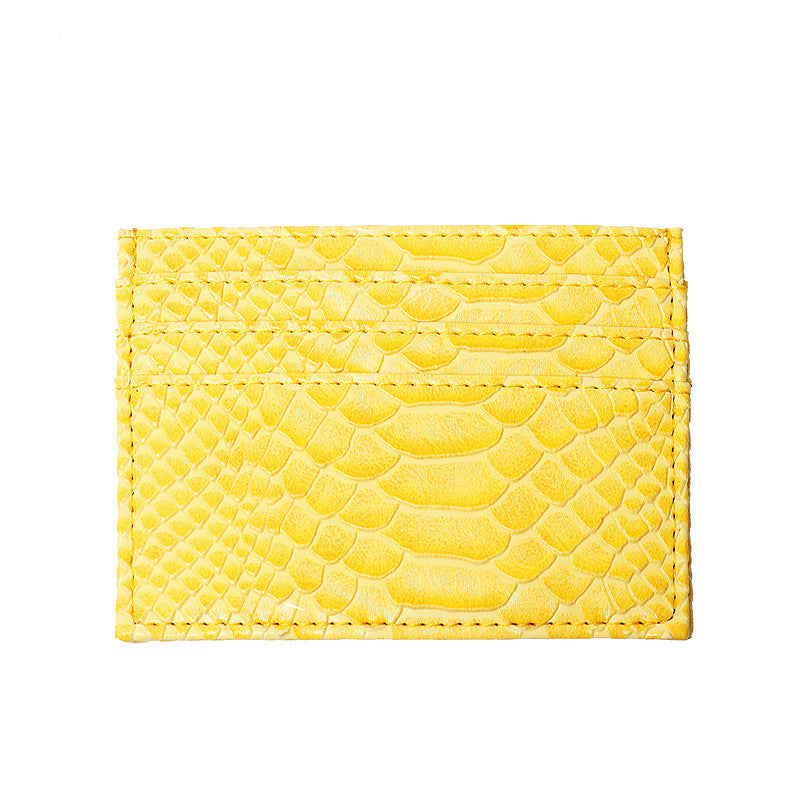 Cross-border popular card bags, credit card bags, women's multi-card slots, ostrich pattern card holders, bank card holders, wholesale one piece dropshipping
