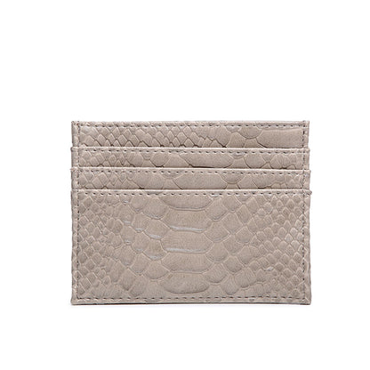 Cross-border popular card bags, credit card bags, women's multi-card slots, ostrich pattern card holders, bank card holders, wholesale one piece dropshipping