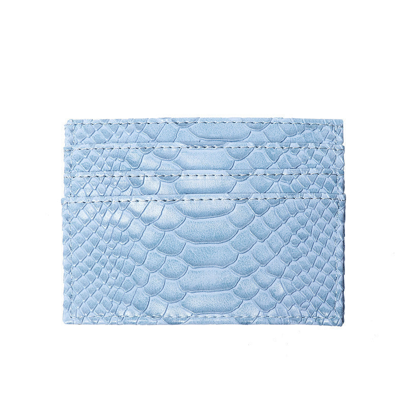 Cross-border popular card bags, credit card bags, women's multi-card slots, ostrich pattern card holders, bank card holders, wholesale one piece dropshipping