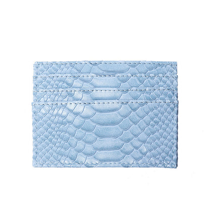 Cross-border popular card bags, credit card bags, women's multi-card slots, ostrich pattern card holders, bank card holders, wholesale one piece dropshipping