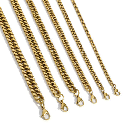 Double-Weave Beveled Cuban Chain