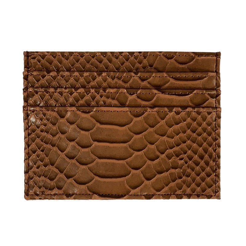Cross-border popular card bags, credit card bags, women's multi-card slots, ostrich pattern card holders, bank card holders, wholesale one piece dropshipping
