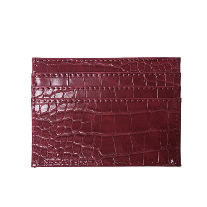 Cross-border popular card bags, credit card bags, women's multi-card slots, ostrich pattern card holders, bank card holders, wholesale one piece dropshipping