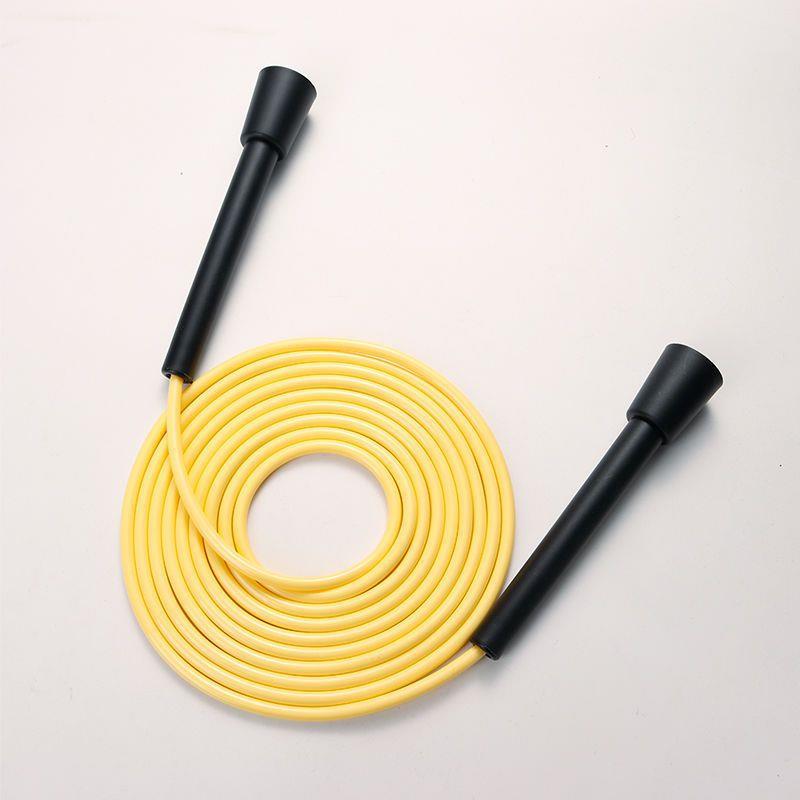 Boxing skipping rope gym professional double rock skipping rope fancy cross fat burning exercise pure rubber rope