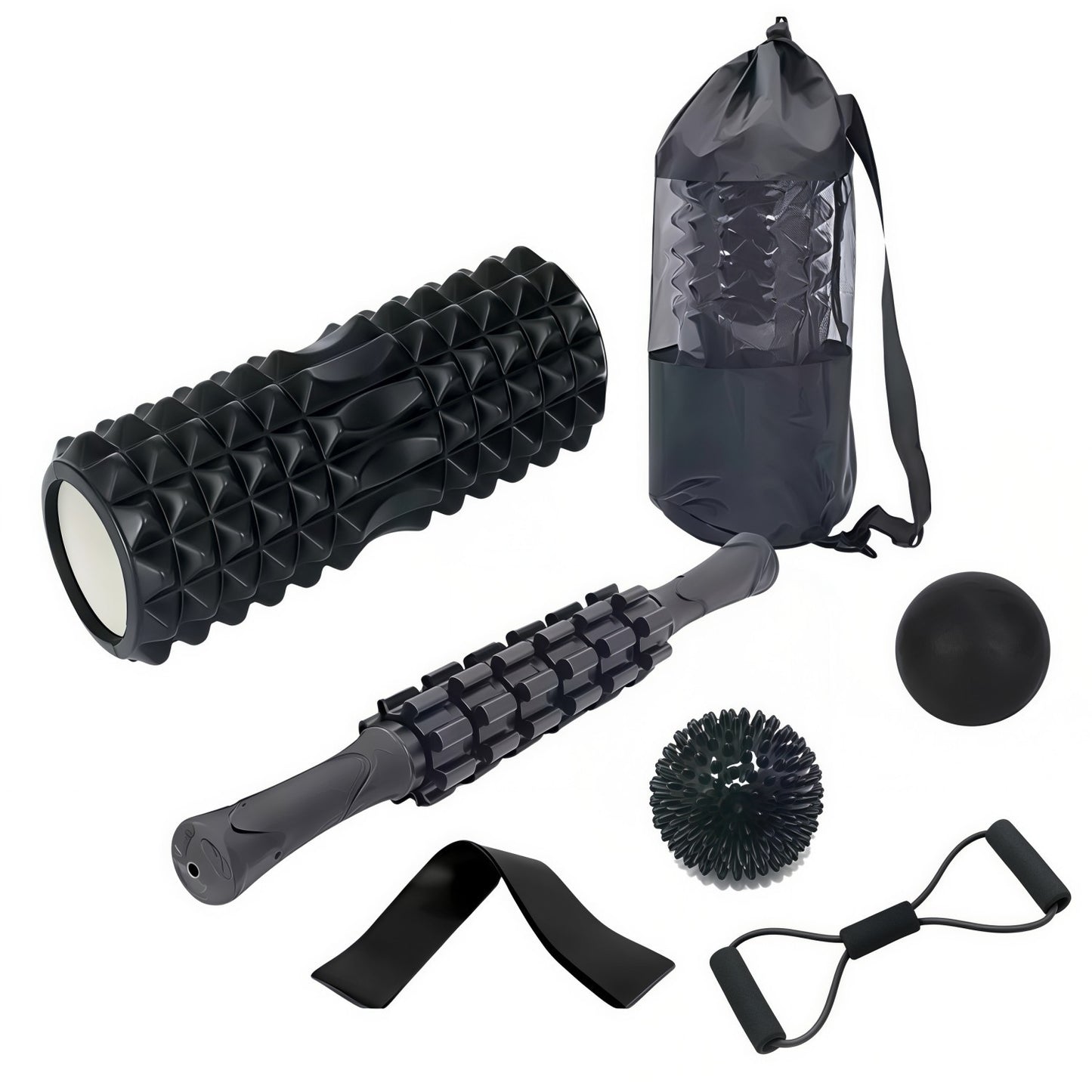 Cross-border foam roller muscle relaxation professional male roller type mace massage roller fitness stretching roller