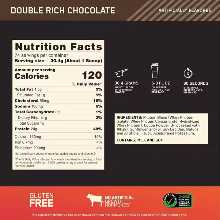100% Pure Whey Protein Isolate Powder (2 lbs)