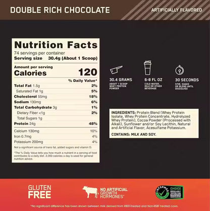 100% Pure Whey Protein Isolate Powder (2 lbs)