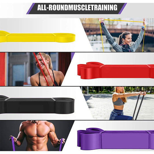 TPE Resistance Band Set: Yoga Stretch Band, Pull Band, Tensioner, Stretch Circle, Fitness Band, Pull-Up Weights